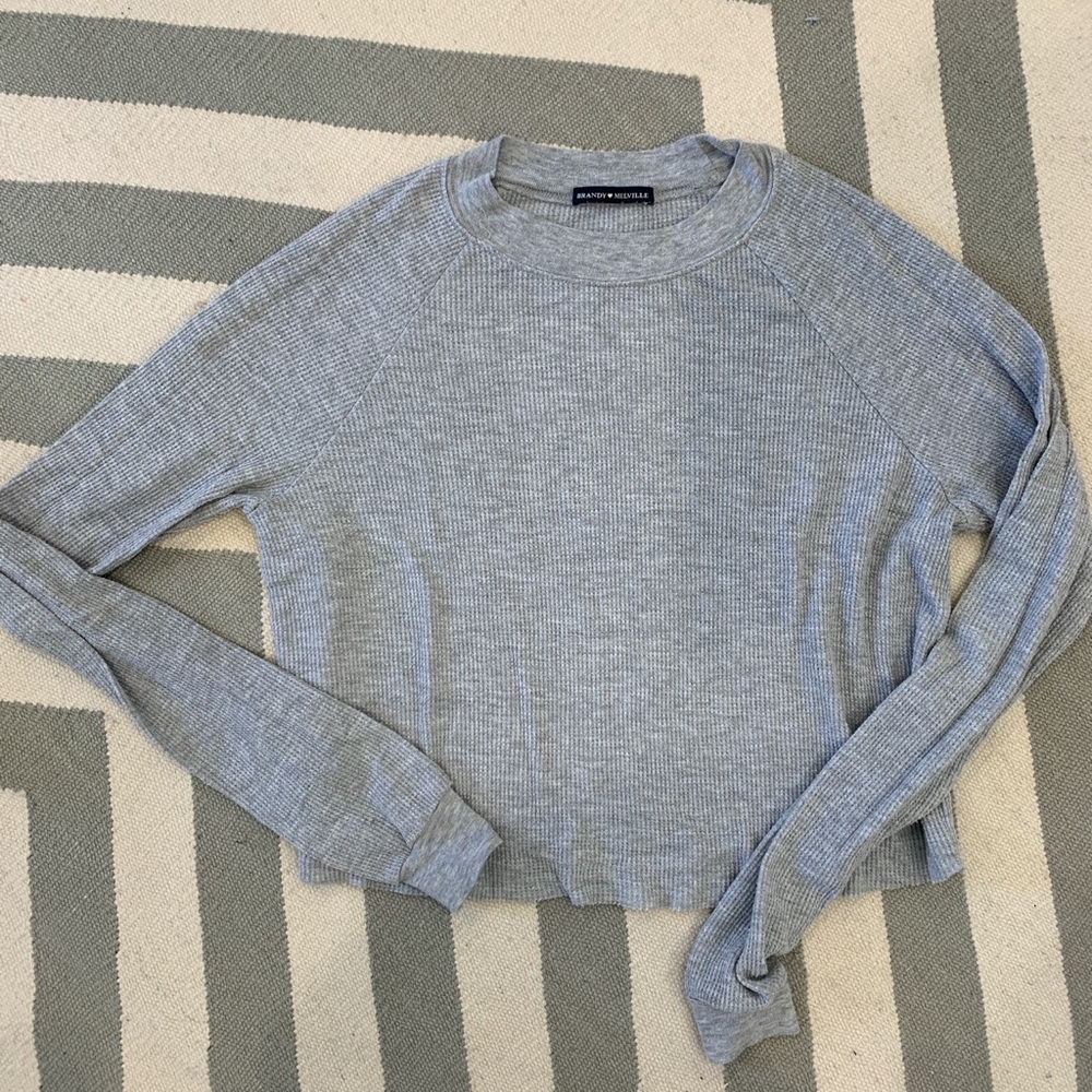 Bundle of Brandy Melville Waffle Long Sleeves